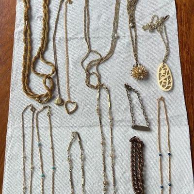 PPE229- Various Costume Jewelry Necklaces 