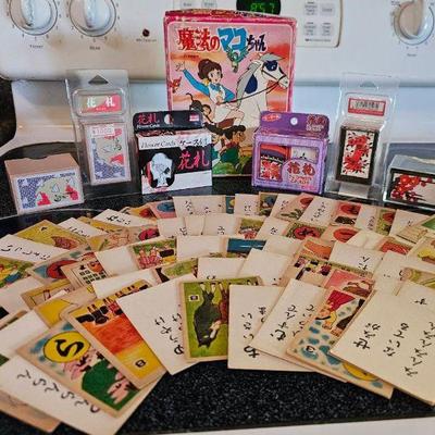 PPE147-Lot Of Japanese Made Card Games and US Sportscards