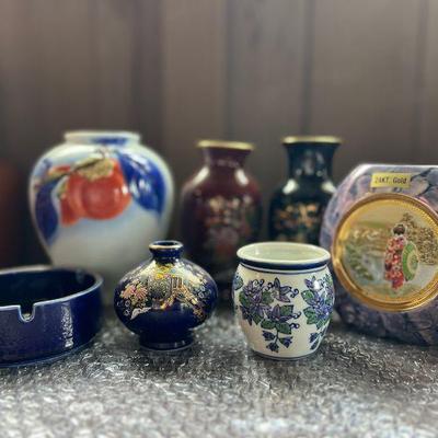 PPE140- Various Decorative Asian Themed Ceramics