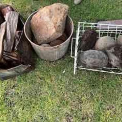 PPE213- Various Rocks & Wood Cuttings
