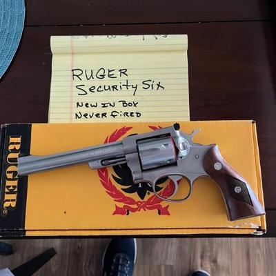 Ruger Security Six NIB - Never Fired 