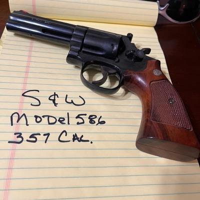 Smith & Wesson Model 586 357 Cal