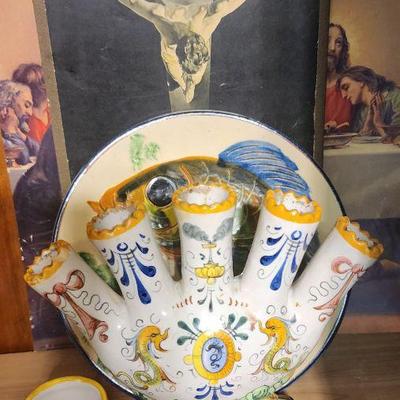 Signed Majolica, Tell Robb Graves you want the Dali behind it and he will give it to you. 