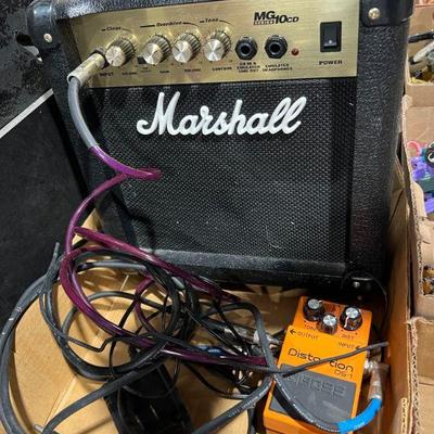 Marshall guitar amp