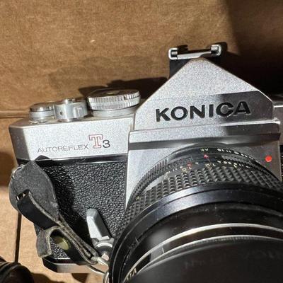 vintage Konica camera