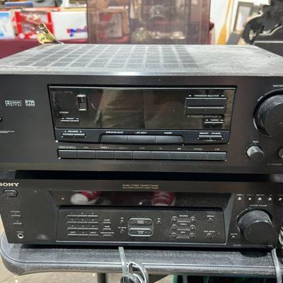Sony/ Onkyo stereo equipment