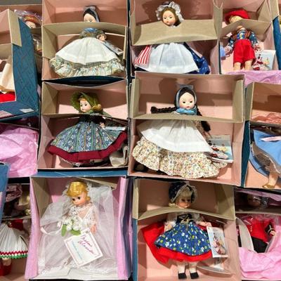 Madame Alexander Alexanderkins dolls in boxes