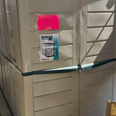 $800 plastic shed