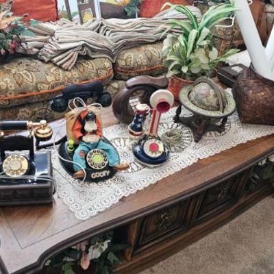 Vintage telephones
