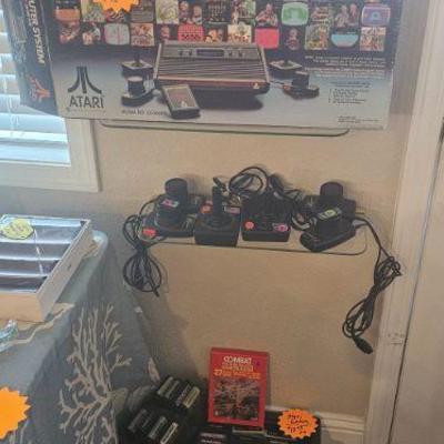 Empty Atari Box...games and parts sold separately 
