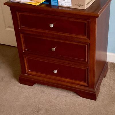 Side table with drawers