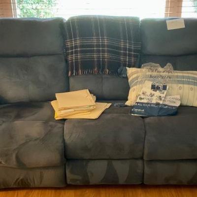 Sofa with reclining seats