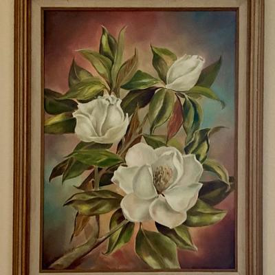 Magnolia painting