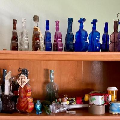Violin bottle collection
