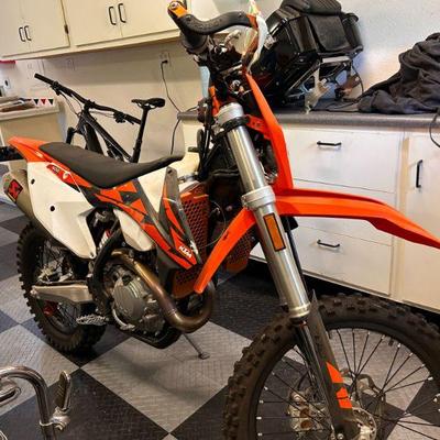 2018 KTM 500 EXC-F, only 75 miles, lots of added after-market items. $9,600 or best offer by Sunday afternoon (5/26).
