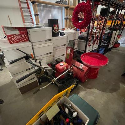 Snow Blower and other outdoor items