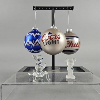 Lot 300 | Vintage Coors Light Ornaments & More!