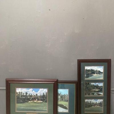 Lot 434 | Augusta & More Framed Golf Prints