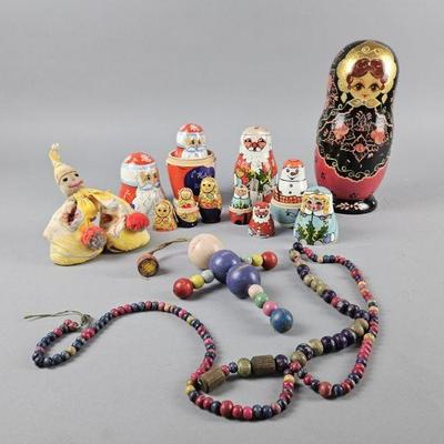 Lot 306 | Vintage Russian Nesting Dolls & More!