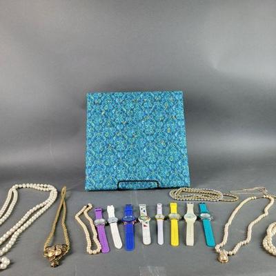 Lot 585 | Lot of Necklaces, Wristwatches, & More!