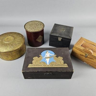 Lot 171 | Vintage Tins & Boxes