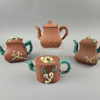 Lot 31 | 4 Yixing Teapots