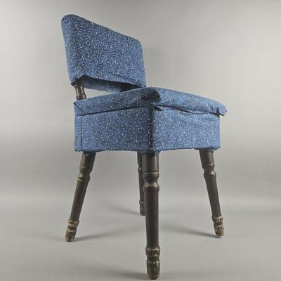 Lot 95 | Vintage DIY Upholstered Sewing Chair