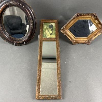 Lot 525 | Three Vintage Mirrors