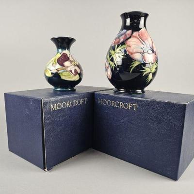 Lot 15 | Vintage Moorcroft Anemone & Magnolia Pottery
