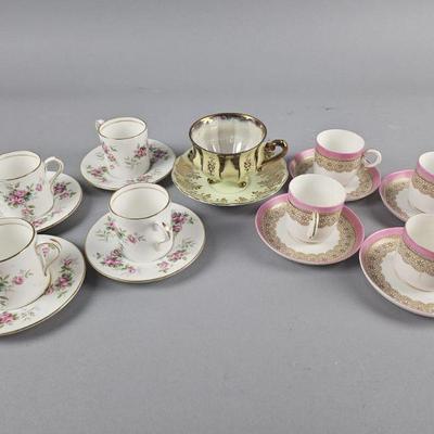 Lot 396 | Royal Albert, Ansley & Worcester Cups & Saucers