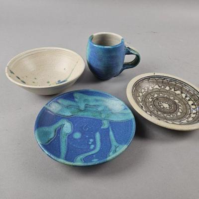 Lot 565 | 2 Marked JT Abernathy Pottery Plates & More!