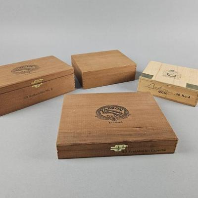 Lot 207 | Vintage Padron Cigar Boxes & More!