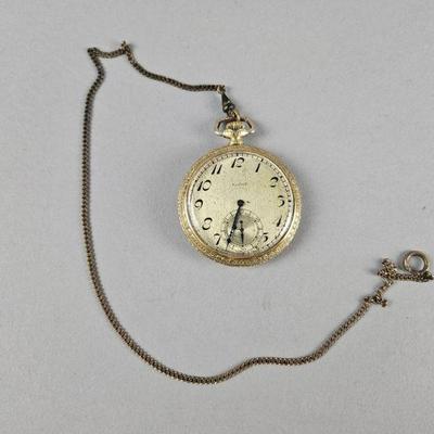 Lot 284 | Antique Elgin Gold Filled Pocket Watch
