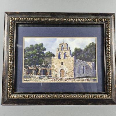 Lot 467 | Signed George Boutwell Mission San Francisco Print