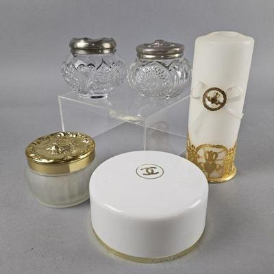 Lot 461 | Vintage Chanel Bath Powder, Vanity Jars & More!