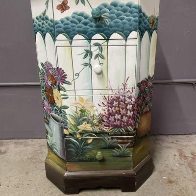 Lot 617 | Painted 20 inch Drawer Cabinet