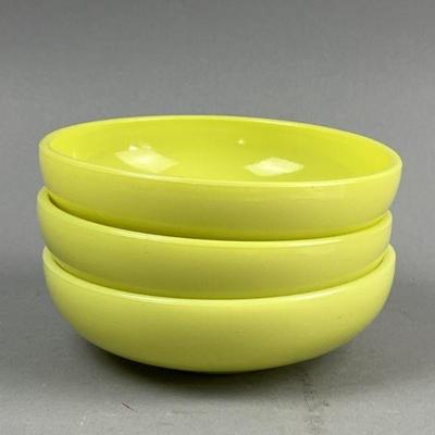 Lot 236 | Vintage Yellow Bowls
