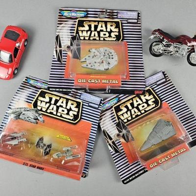 Lot 480 | Vintage Die-Cast Star Wars MicroMachines & More!