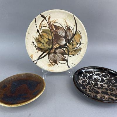 Lot 540 | Signed Pottery Plates
