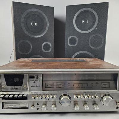 Lot 263 | Vintage Lenox Sound Solid State Stereo & Speakers