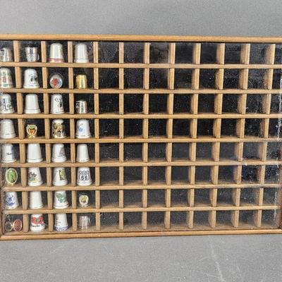 Lot 516 | Collectable Thimbles in Case