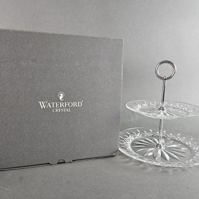 Lot 112 | Waterford Crystal Two-Tiered Server
