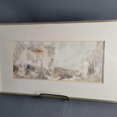 Lot 599 | Watercolor by Dorothy Gallant