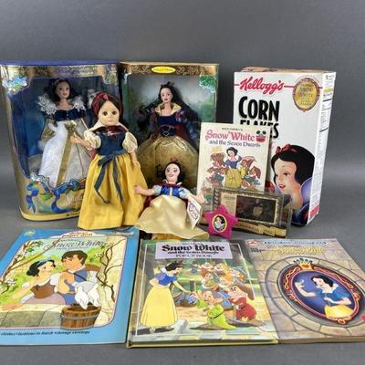 Lot 481 | Snow White Dolls, Books and More
