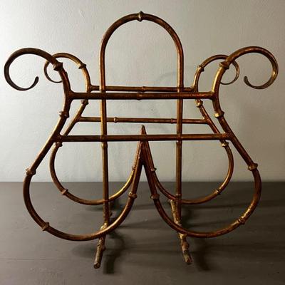 Cast Metal Lyre