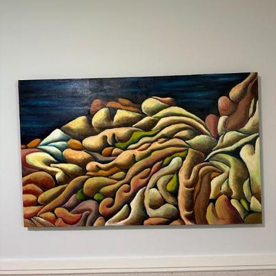 Several pieces of original art by beloved long-time WKU art professor, and award-winning artist D. Neil Peterie