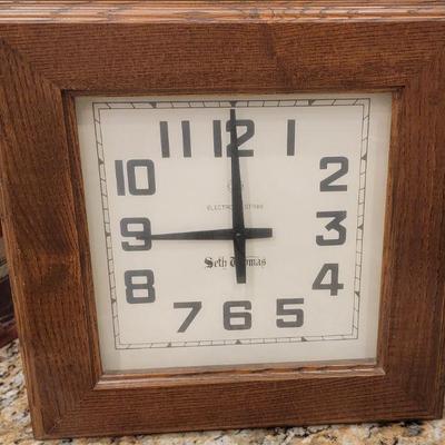 Seth Thomas Vintage wall clock $25