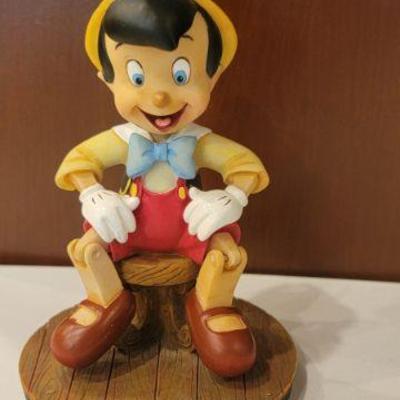 Pinocchio Bobble head with moveable legs, $25