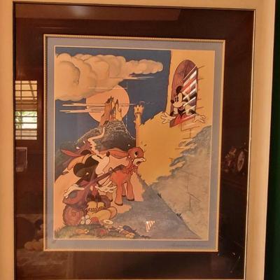 Mickey Lithograph 