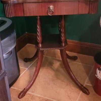 Antique end tables, there is two